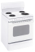 GE 30" JBP15DMWW White Free-Standing Electric Range