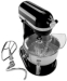 KitchenAid Professional 600 Series Onyx Black Bowl-Lift Stand Mixer