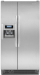 KitchenAid Architect Series II Monochromatic Stainless Steel Side-By-Side Refrigerator