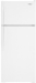 Whirlpool W8TXNGFWQ White Top Freezer Refrigerator