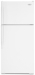 Whirlpool White Top Freezer Refrigerator