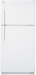 GE GTH17JBXWW 16.6 Cu Ft Top-Freezer White Refrigerator