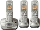 Panasonic Champagne  Expandable Digital Cordless Phone With Answering System