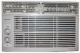 FRIGIDAIRE 8,000 BTU 9.8 EER 115 Volts Window Unit