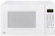 GE 0.7 Cu Ft Capacity White Countertop Microwave Oven