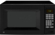 GE 0.7 Cu Ft Capacity Black Countertop Microwave Oven