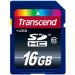 Transcend 16GB Secure Digital High-Capacity (SD)(SDHC) Class 10 Memory Card