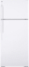 GE 18.1 Cu Ft White Top Freezer Refrigerator