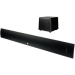 Boston Acoustics TVee Model 25 Black Soundbar Speaker With Wireless Subwoofer