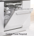 Miele 24" Futura Classic Series Fully-Integrated Custom Panel Dishwasher