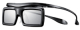 Samsung 3D Battery Operated Black Active Glasses