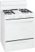 Frigidaire 30" White Freestanding Gas Range