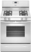 Whirlpool 30" White Freestanding Gas Range