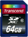 Transcend 64GB Ultimate SD SDXC Class 10 Memory Card