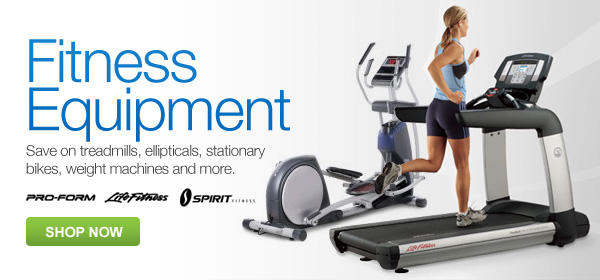 Fitness Equipment - Save on Treadmills, Ellipticals and more