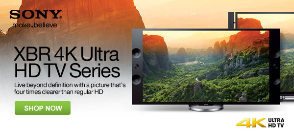 Sony XBR 4K Ultra HD TV Series