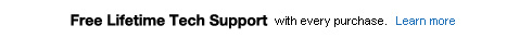 Get Free Technical Support For Life