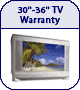 Warranty - 4 Year Extended Service 28"-36" Tube TVs 