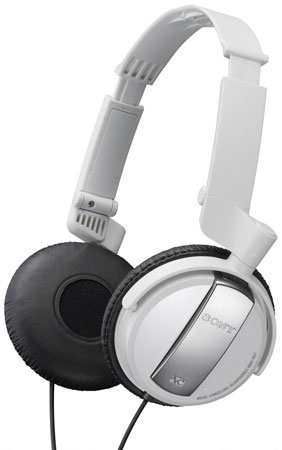 Sony White Noise Canceling Headphones - MDR-NC7/WHI