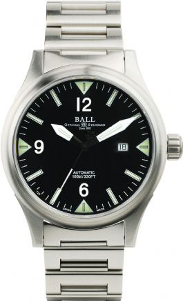 Ball Fireman II Black Dial Men