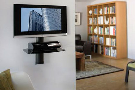 OmniMount Tria Series Black Wall System - TRIA 1 OmniMount Tria Series Black Wall System - TRIA 1