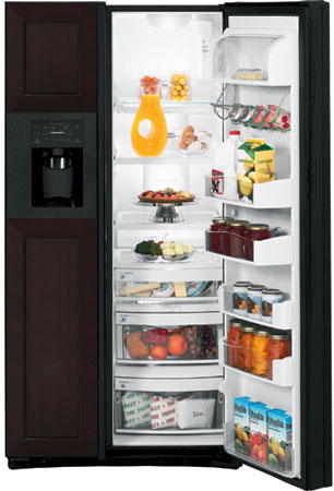 GE Profile Black Side-By-Side Refrigerator - PSIC5RGXBV GE Profile Black Side-By-Side Refrigerator - PSIC5RGXBV