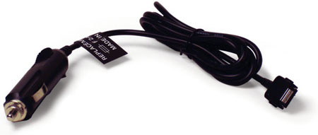 Garmin Nuvi 660 Black 12 Volt Adapter Cable - 010-10747-03