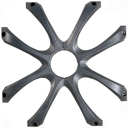 Kicker 10 ' Square Cast Aluminum Subwoofer Grille - 08GL710