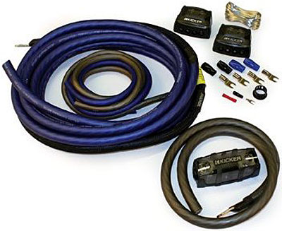 Kicker 1/0AWG ROHS Compliant Dual Amplifier Power Kit - 09PKD1