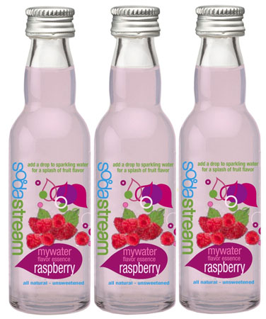 SodaStream MyWater Raspberry Flavor Essence 3 Pack - 1021537011
