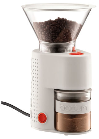 Bodum BISTRO White Electric Coffee Grinder - 10903913US