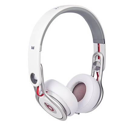 Monster Beats By Dr. Dre White Mixr High Performance Professional Headphones - 128737-00