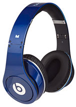 Monster Beats By Dr. Dre Studio Blue Powered Isolation Headphones - MHBTSOEBLWW