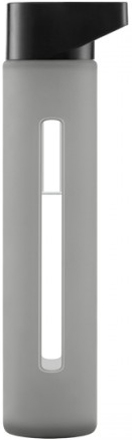 Takeya 18 Oz. Black Mist Modern Glass Water Bottle - 13111