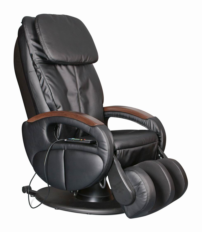 Cozzia Black Reclining Massage Chair - 16019BK