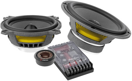 Focal Polyglass 6.5 ' Component 3 Way Speakers - 165VR3