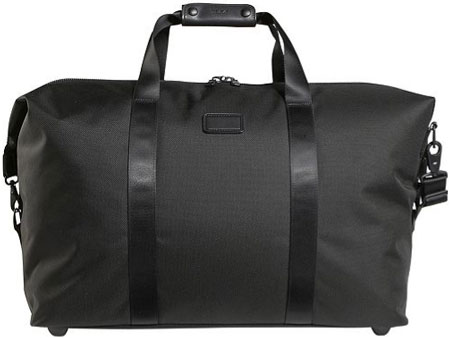 Tumi Black Alpha Collection Large Soft Travel Satchel Bag - 22153DH Tumi Black Alpha Collection Large Soft Travel Satchel Bag - 22153DH