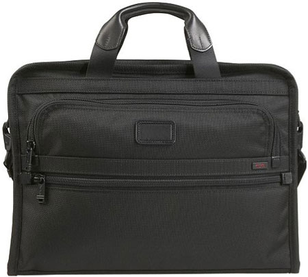 Tumi Black Alpha Collection Slim Large Screen Computer Portfolio Brief Case - 26111 BLACK Tumi Black Alpha Collection Slim Large Screen Computer Portfolio Brief Case - 26111 BLACK
