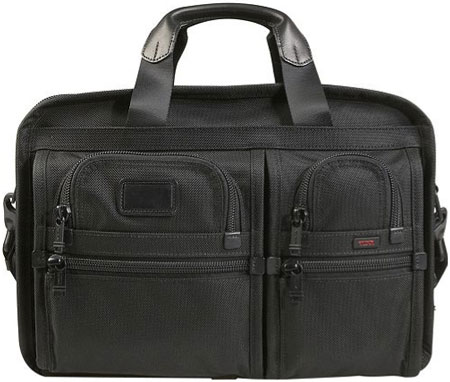 Tumi Black Alpha Collection Ex