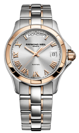 Raymond Weil Two-Tone Silver Dial Parisfal Mens Watch - 2965-SG5-00658