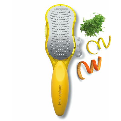 Microplane Yellow Three-In-One Ultimate Citrus Tool - 34608