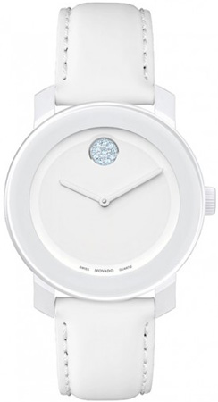 Movado Bold Medium White Unise