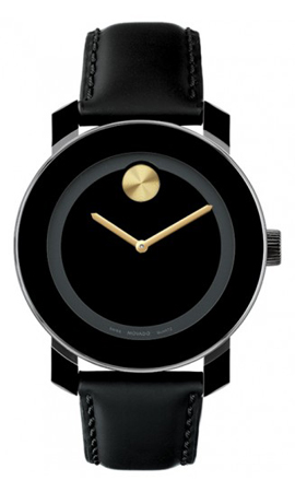 Movado Black Unisex Bold Watch