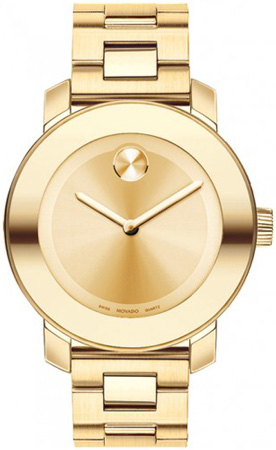 Movado Bold Medium Gold-Tone U