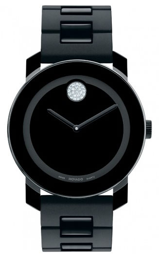 Movado Bold Medium Black Unise