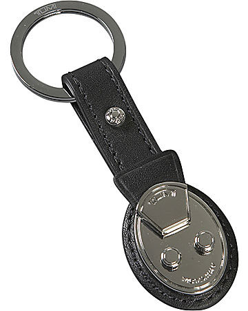 Tumi Black Villa Key Fob - 41840 BLACK Tumi Black Villa Key Fob - 41840 BLACK