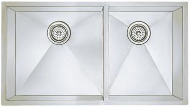 Blanco Steelart Blanco Precision Series Double Bowl Undermount Sink - 515-821