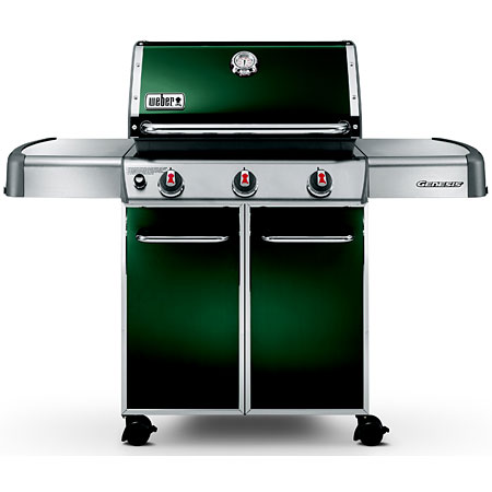Weber Genesis E-310 Green Liquid Propane Gas Outdoor Grill - 6517001