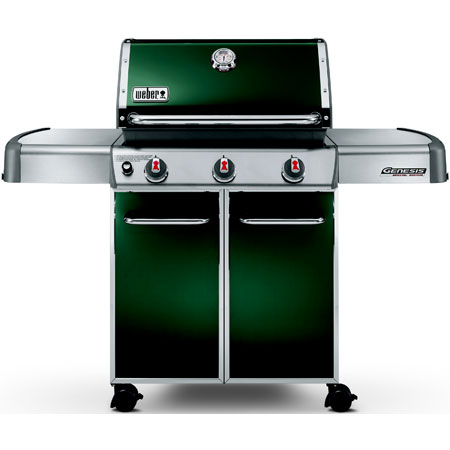 Weber Genesis EP-310 Liquid Propane Green Gas Grill - 6517301 Weber Genesis EP-310 Liquid Propane Green Gas Grill - 6517301