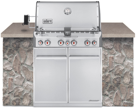 Weber Summit S-460 Built In Liquid Propane Gas Grill - 7160001
